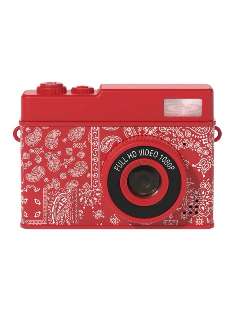 GEMS Mini Digital Camera in Red Bandana Color